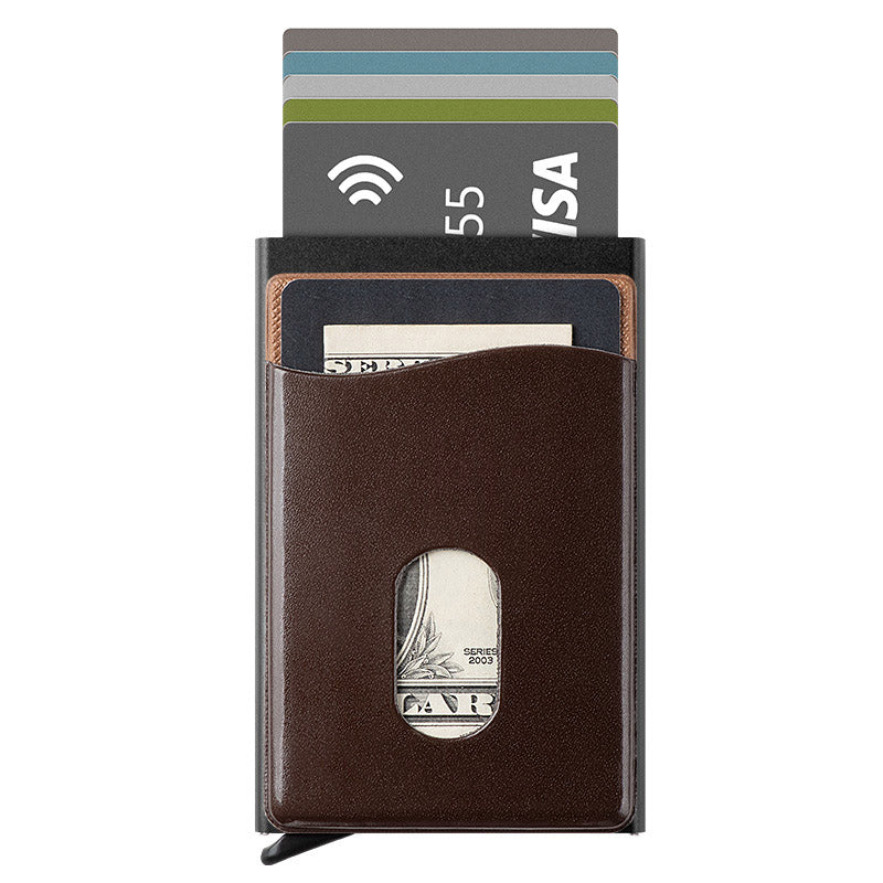 Rfid Blocking Wallet | Leather Wallet Men's | Parvus Wallet