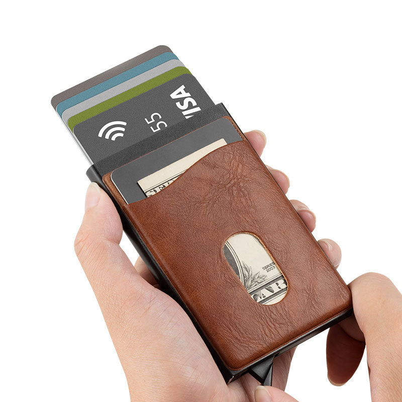 Rfid Blocking Wallet | Leather Wallet Men's | Parvus Wallet