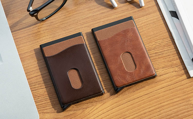 Parvus™ Leather Slim RFID Blocking Wallet-2WALLETS