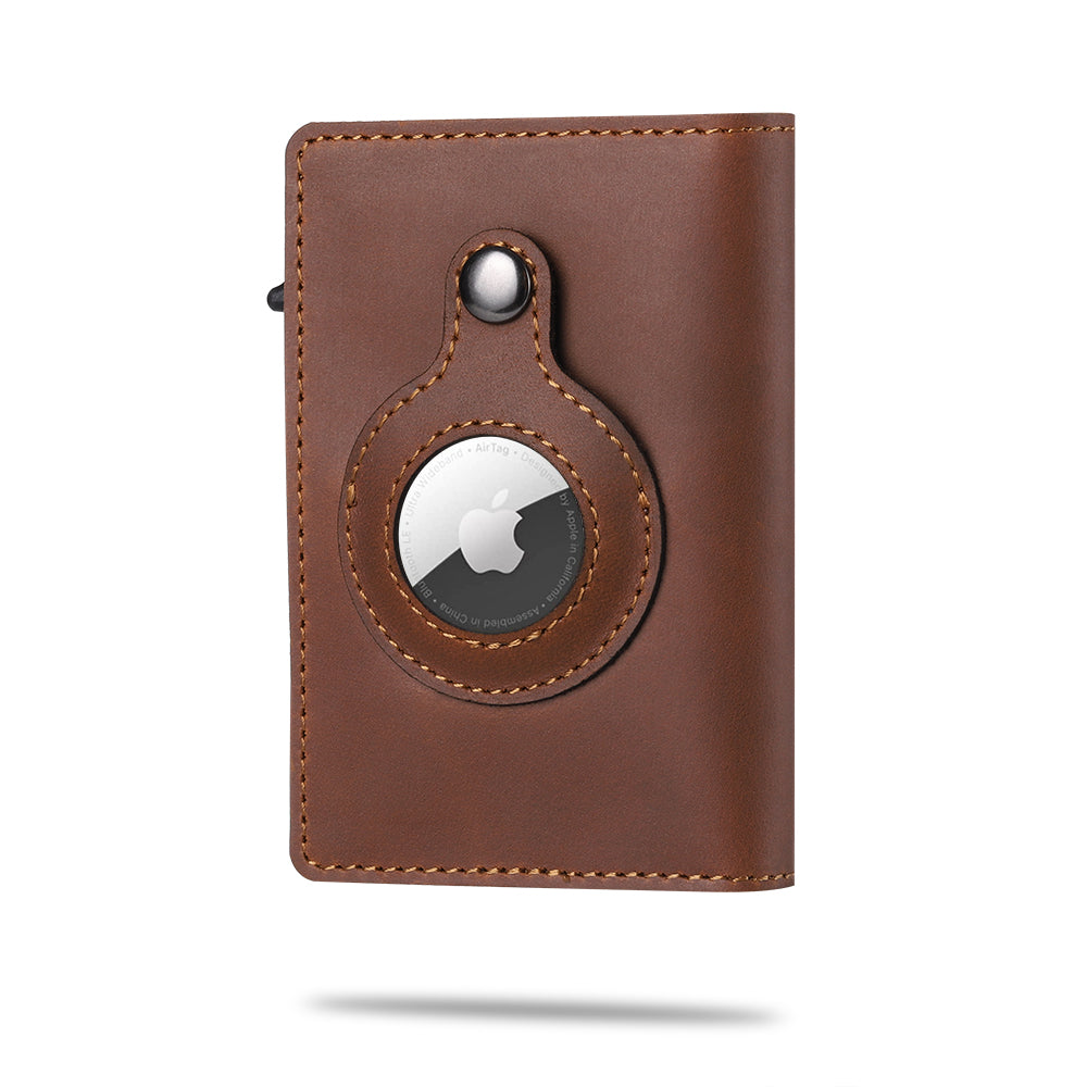 Airtag Leather Wallet | Airtag Bifold Wallet | Parvus Wallet