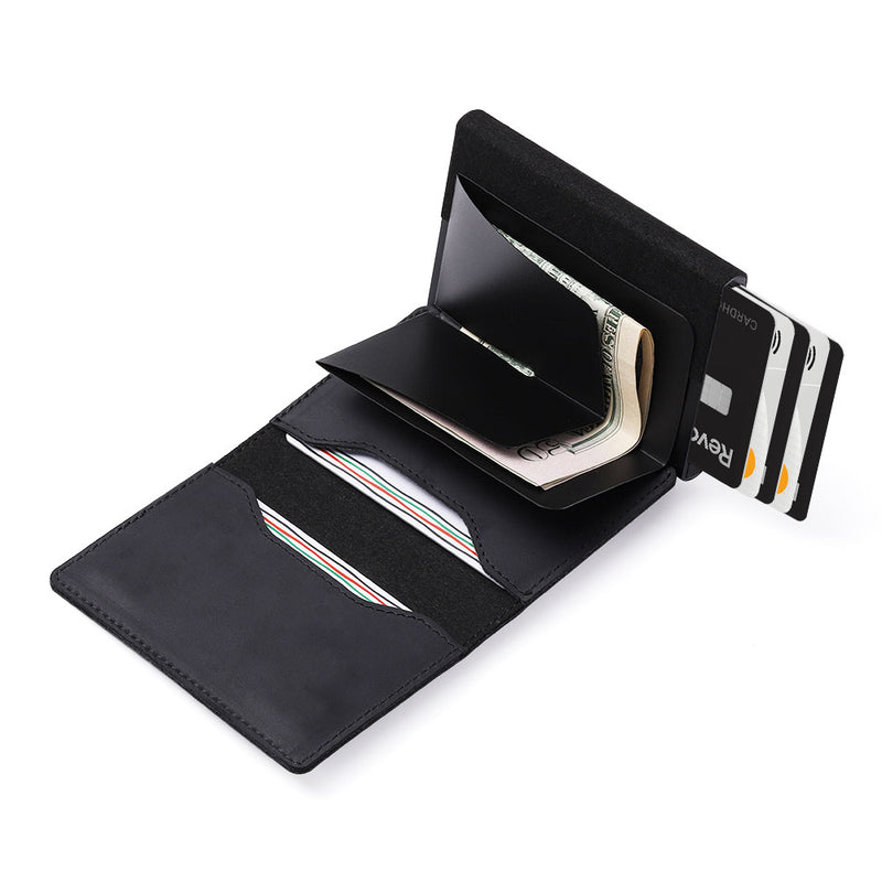 AirTag Leather Wallet | AirTag Bifold Wallet | Parvus Wallets