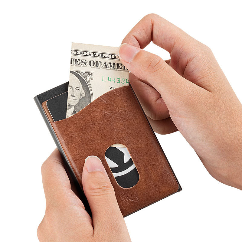 Rfid Blocking Wallet | Leather Wallet Men's | Parvus Wallet